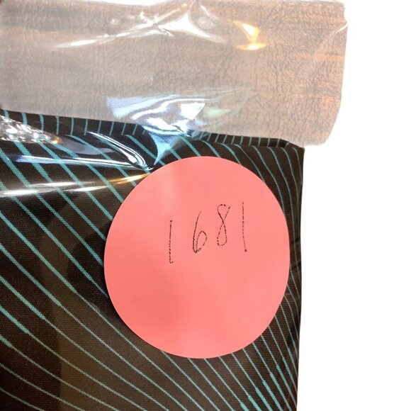 Nike Dri-Fit Men Medium Athletic Basketball Shorts Blue Black Striped - Picture 12 of 12